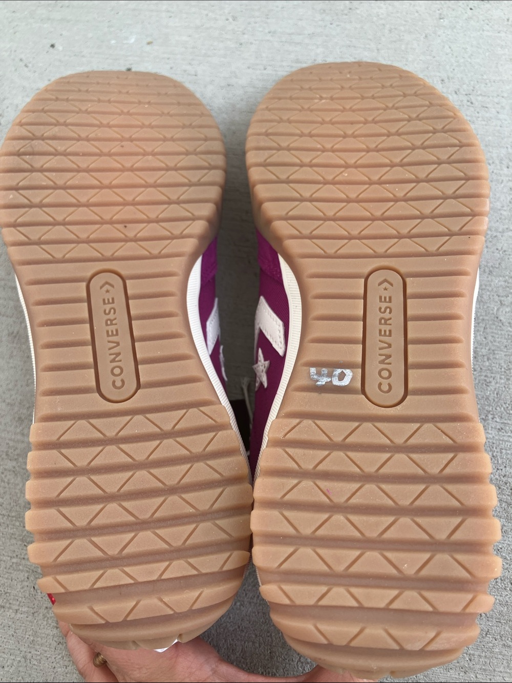 NWT Quantum Violet Converse Run Star Trainer Sneakers - Picture 8 of 8